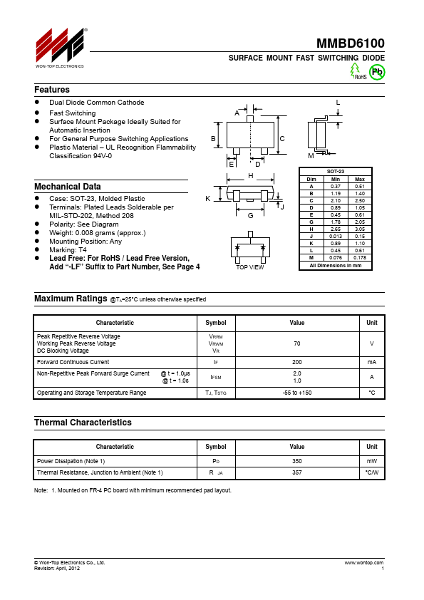 MMBD6100