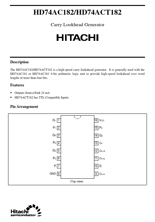 HD74AC182