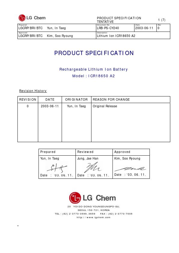 ICR18650A2