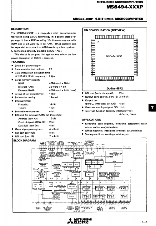 M58494-XXXP