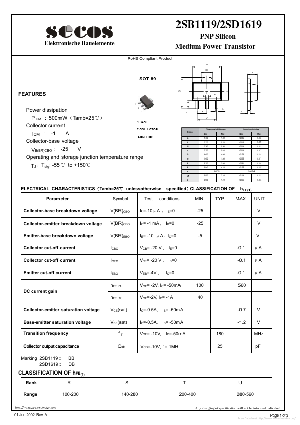 2SB1119