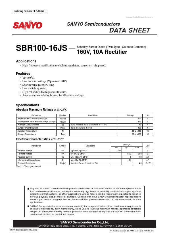 SBR100-16JS