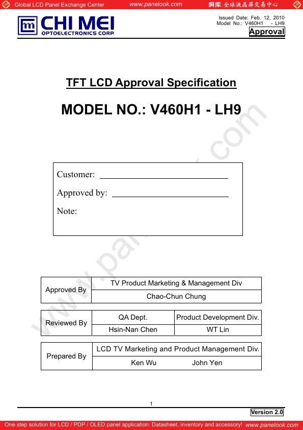 V460H1-LH9