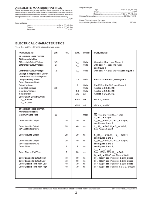 SP1485E