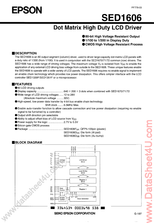 SED1606