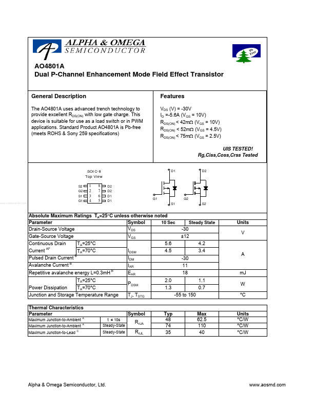 AO4801A