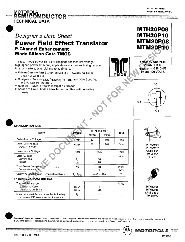 MTM20P08