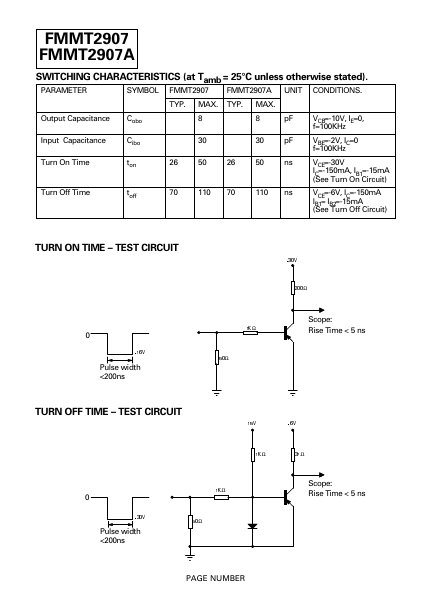 FMMT2907A