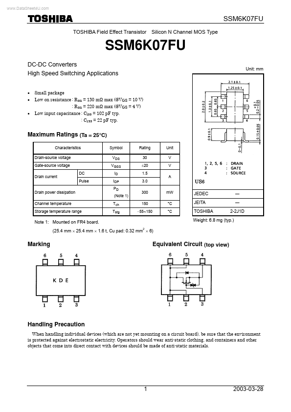 SSM6K07FU