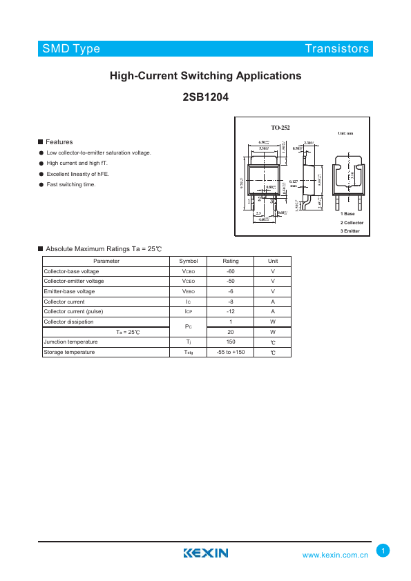 2SB1204