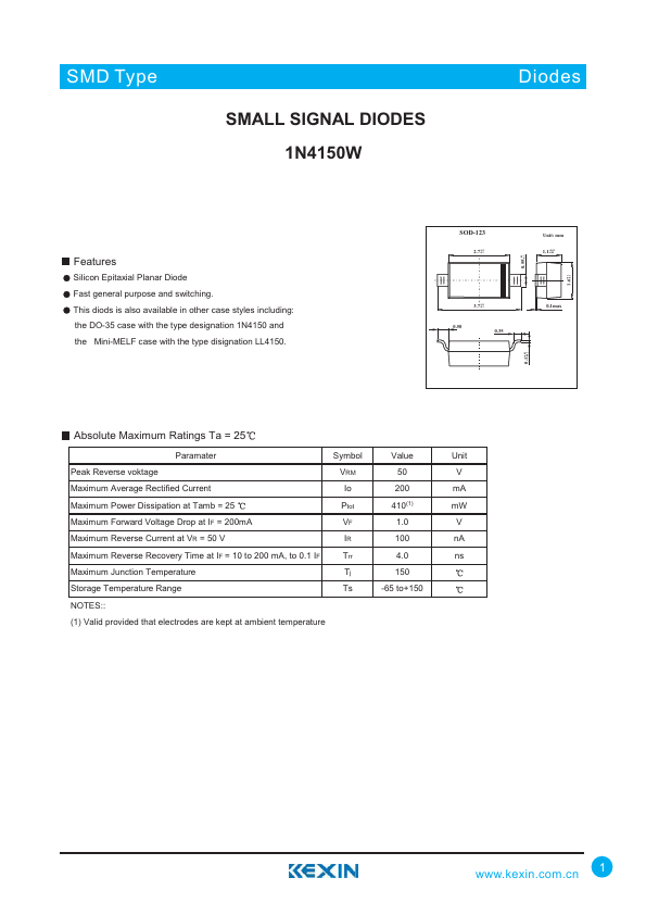 1N4150W