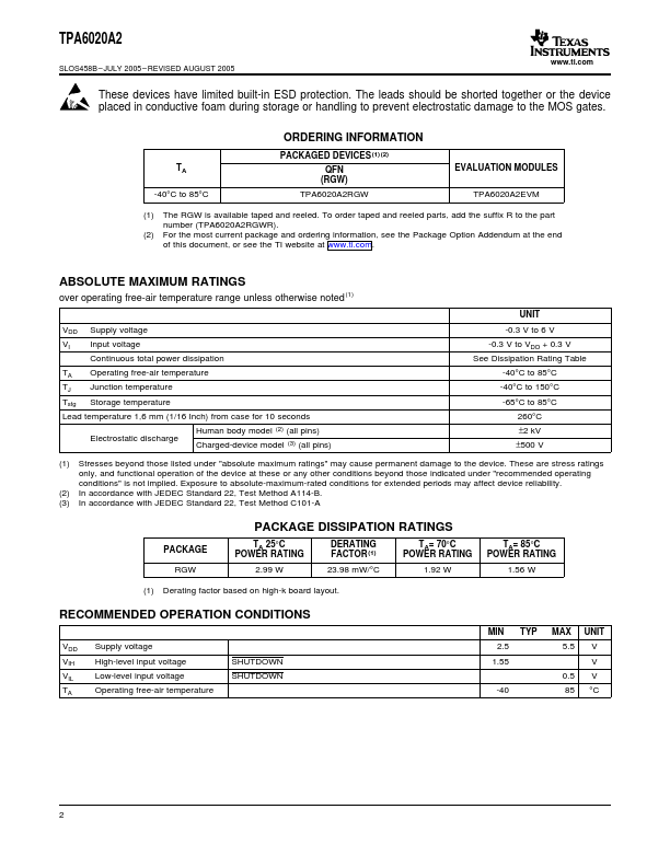 TPA6020A2