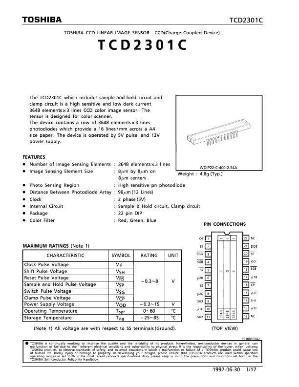 TCD2301C