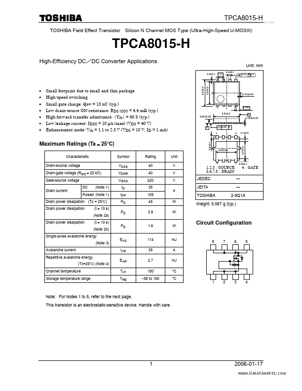 TPCA8015-H