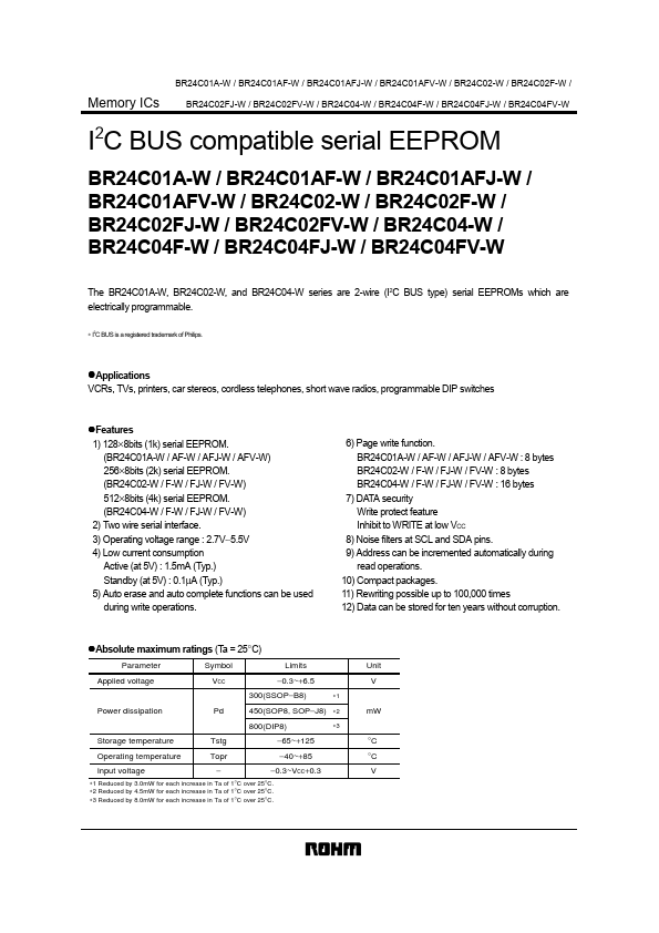 BR24C01AF-W