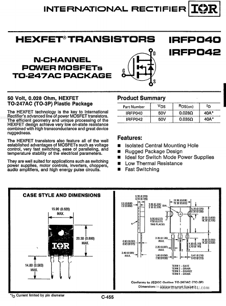 IRFP040