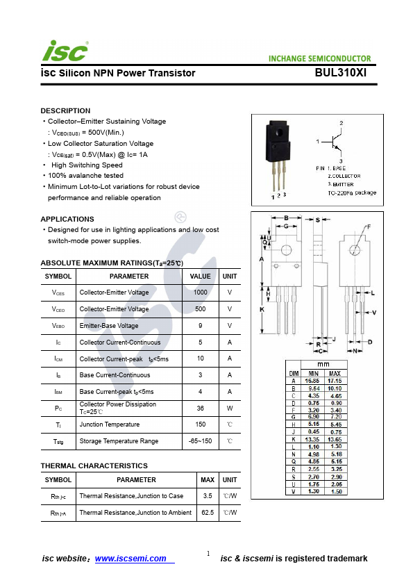 BUL310XI