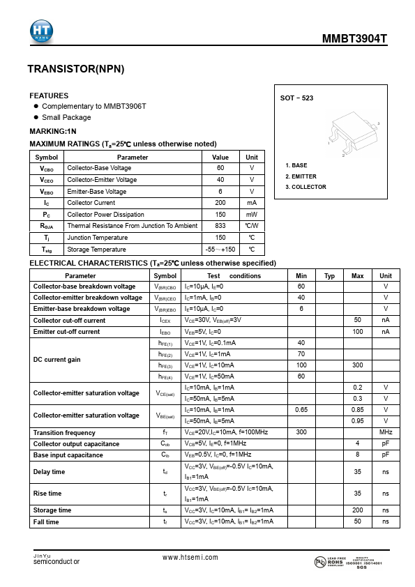 MMBT3904T