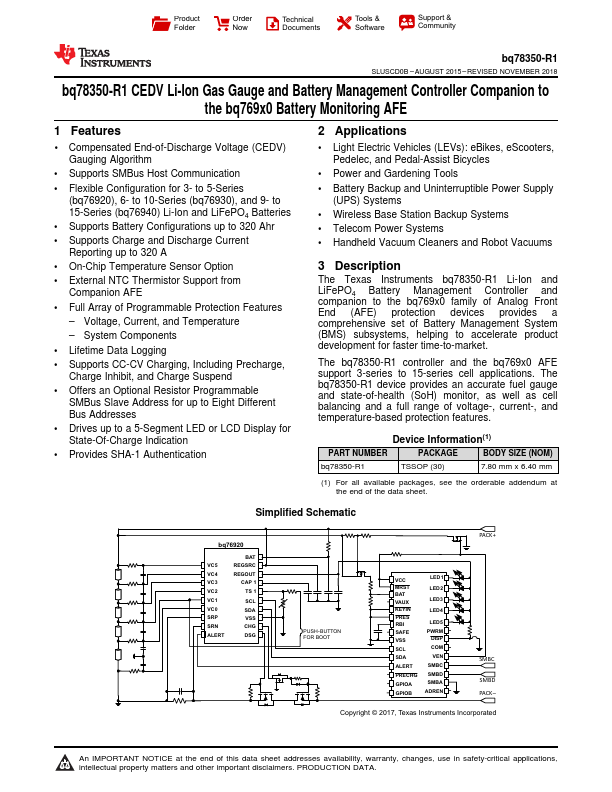 BQ78350-R1