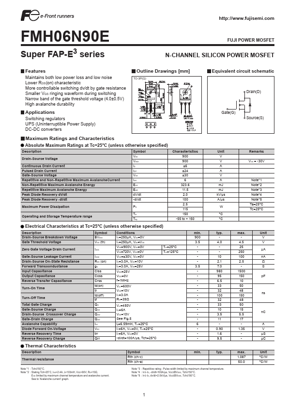 FMH06N90E