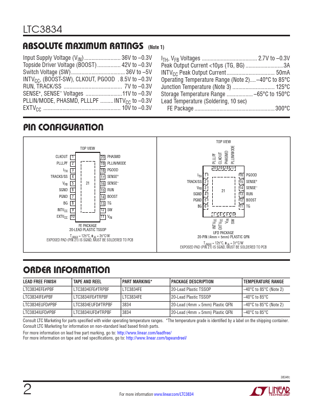 LTC3834