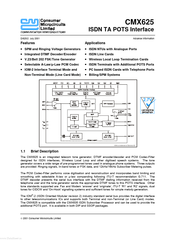 CMX625