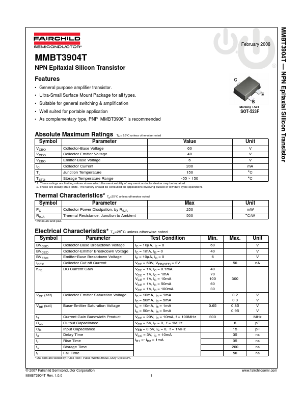 MMBT3904T