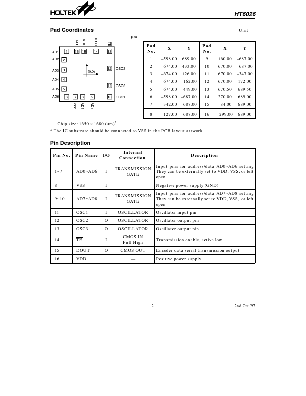 HT6026