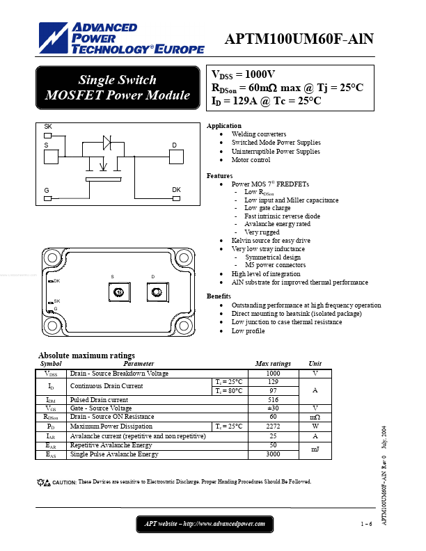 APTM100UM60F-ALN