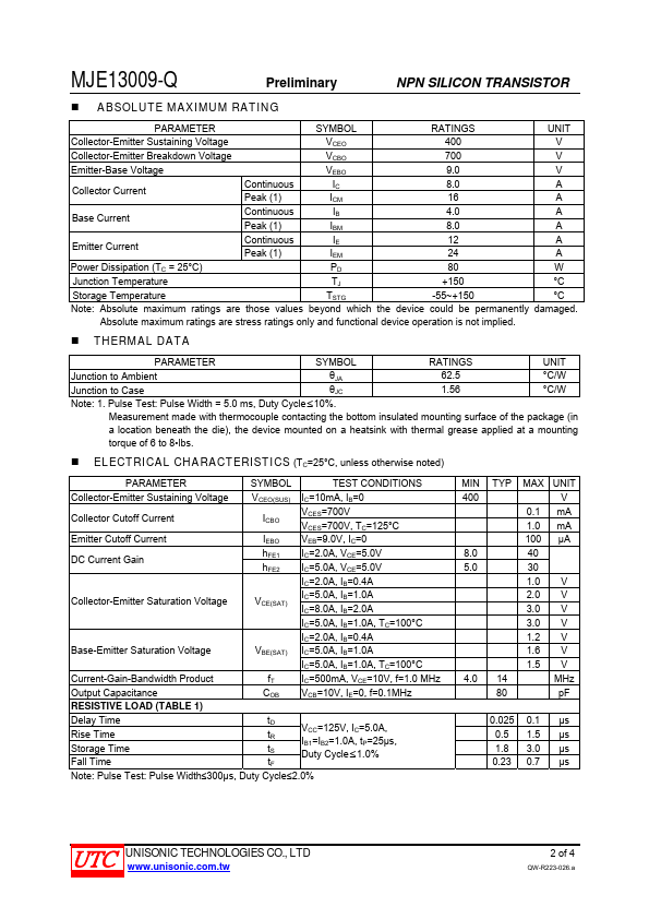 MJE13009-Q