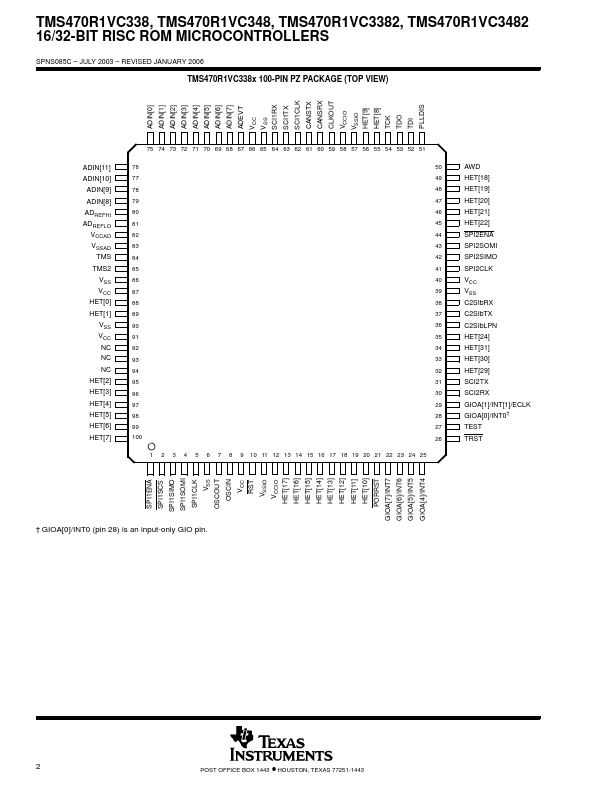 TMS470R1VC3482