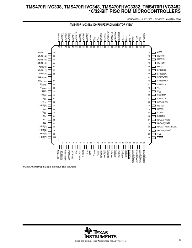 TMS470R1VC3482