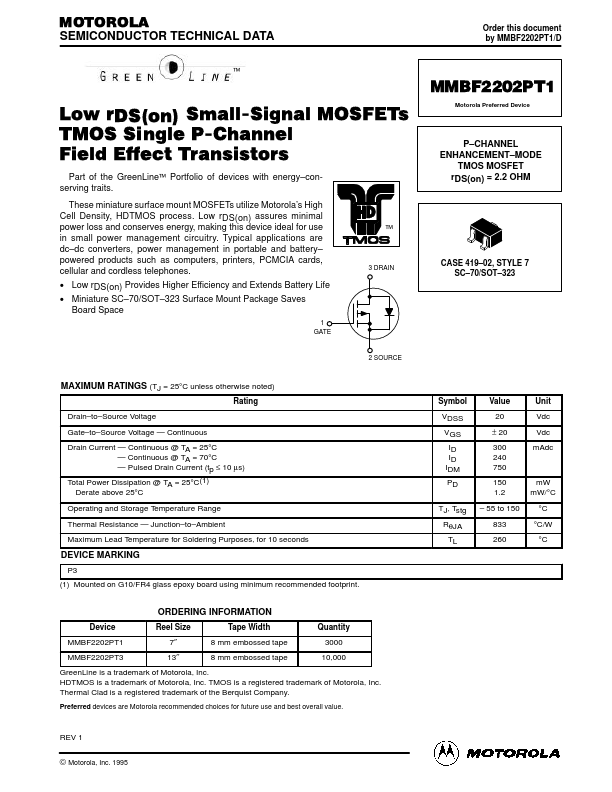 MMBF2202PT1