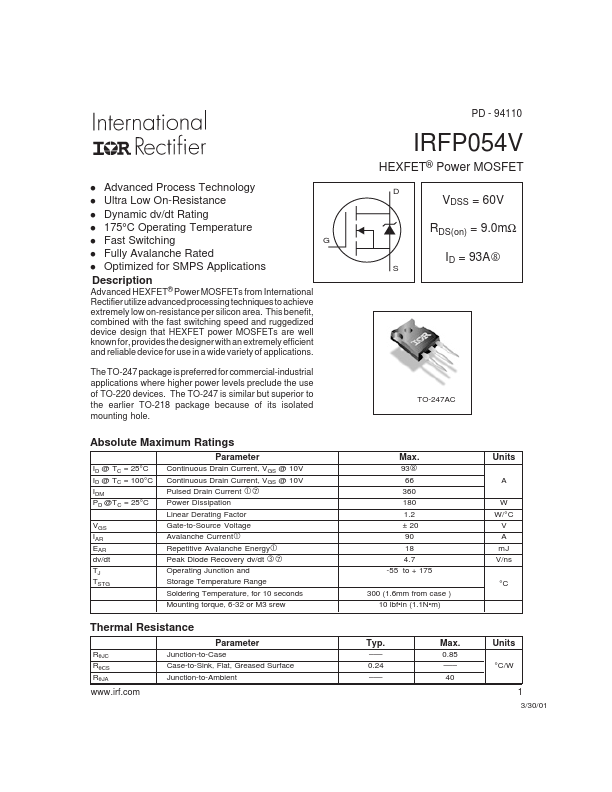 IRFP054V