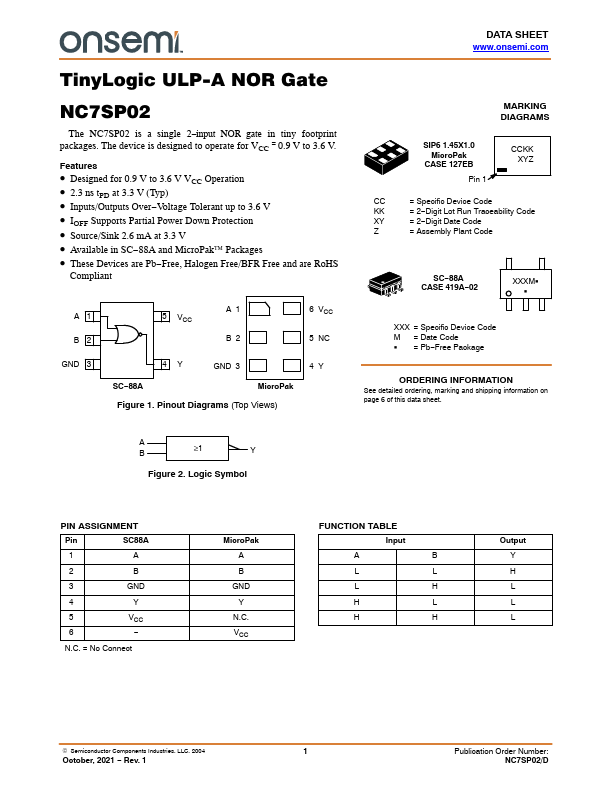 NC7SP02