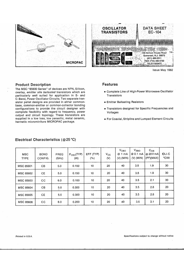 MSC8560x