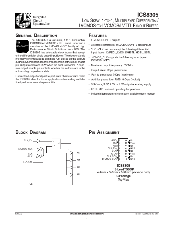 ICS8305