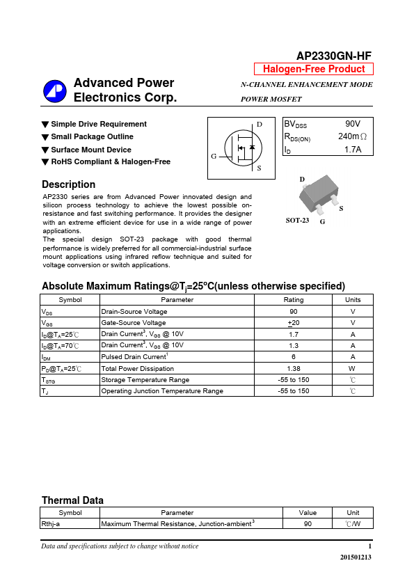 AP2330GN-HF