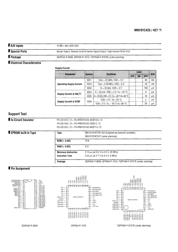 MN101C427