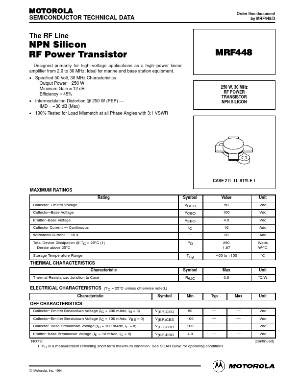 MRF448