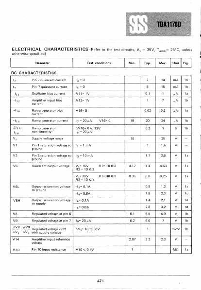 TDA1170D