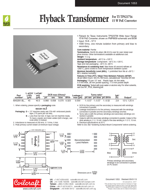 MA5281-BL