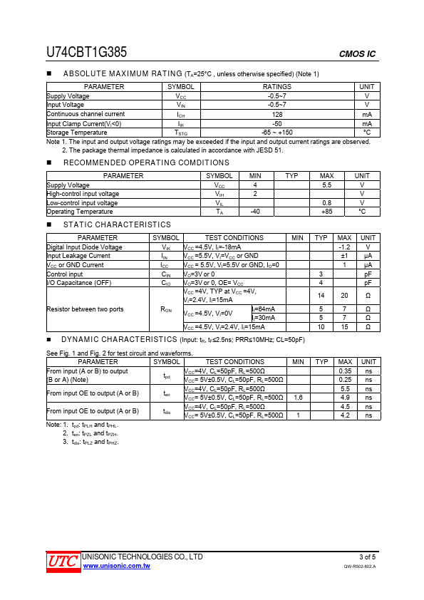 U74CBT1G385