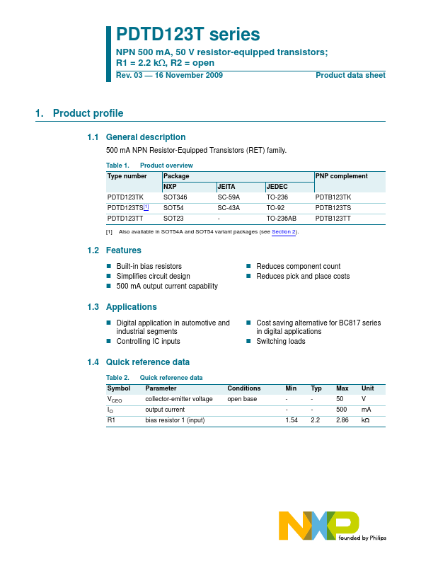 PDTD123TS