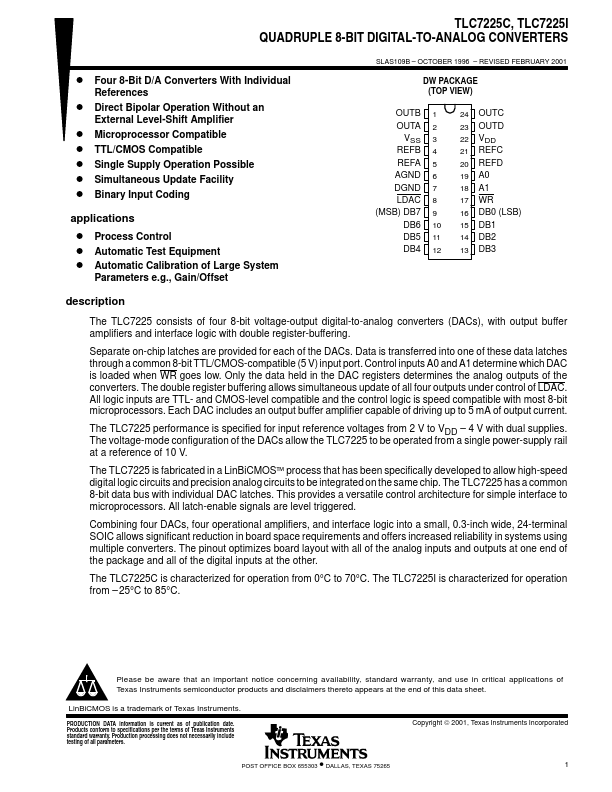 TLC7225C