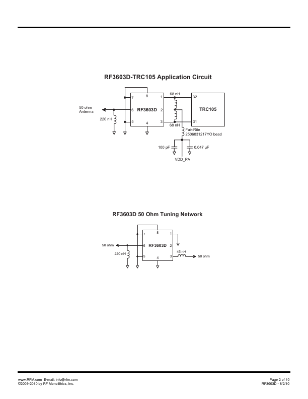 RF3603D