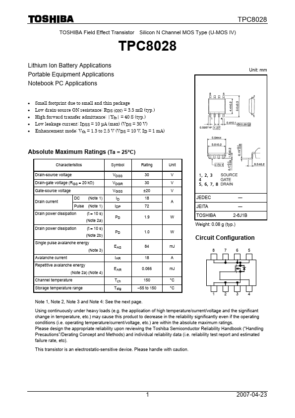 TPC8028