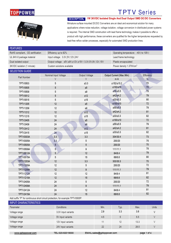 TPTV0305A