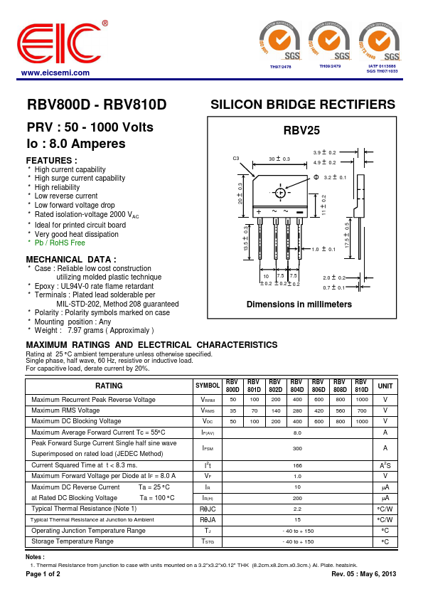 RBV801D