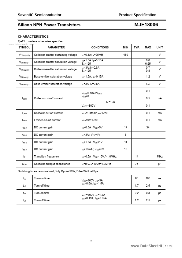 MJE18006